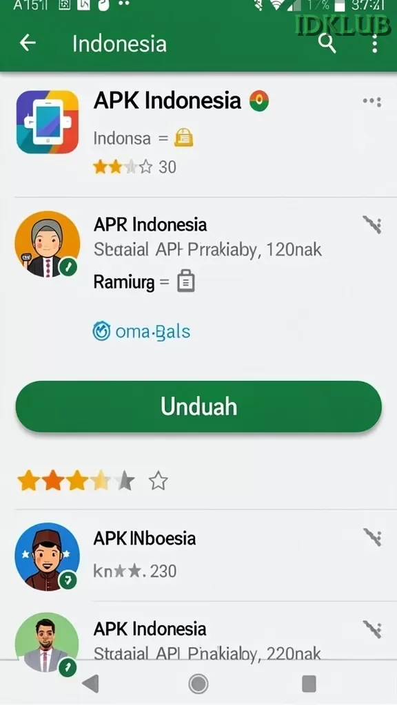 Cuplikan layar KA789 — halaman utama