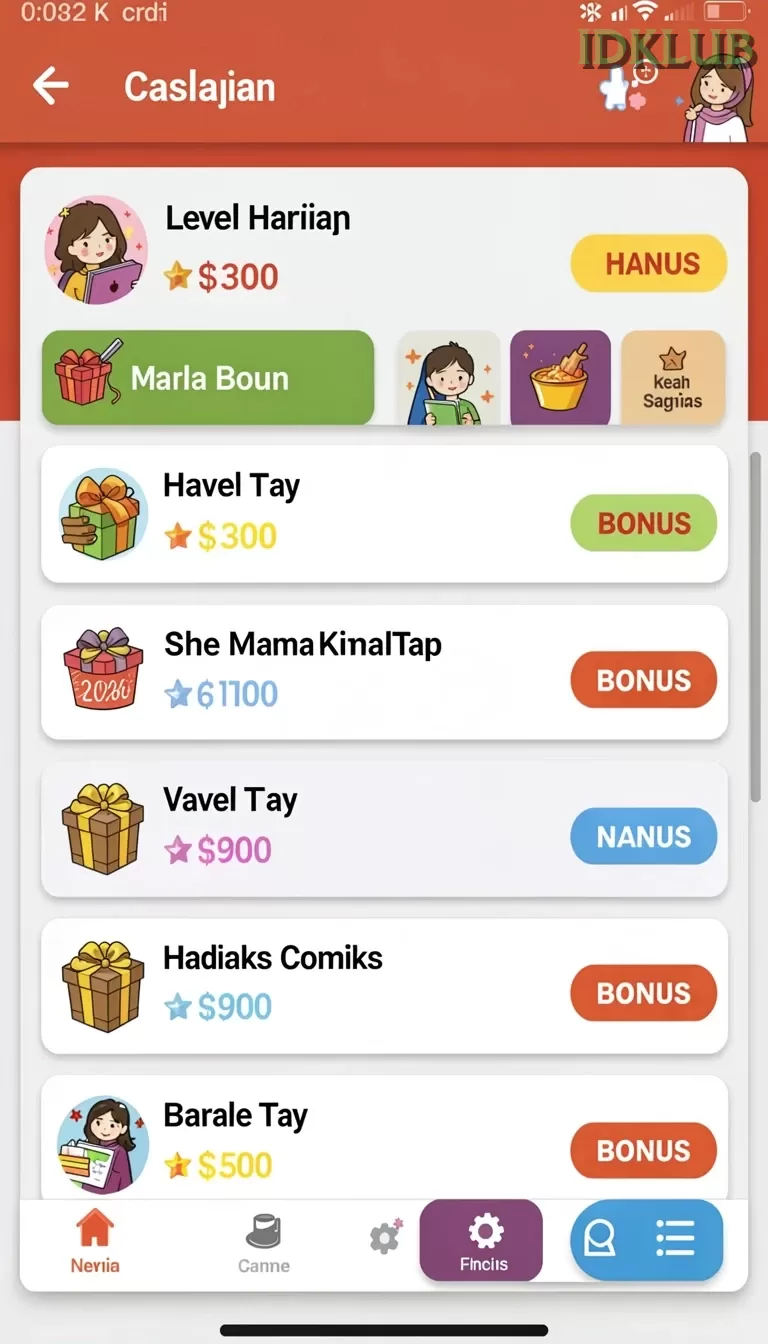 Cuplikan layar MPO666 — aktivitas